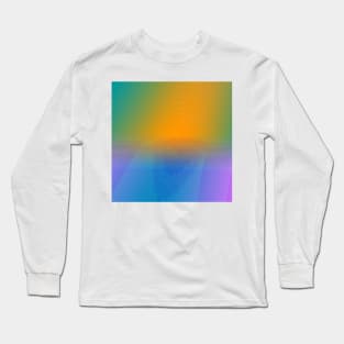 green blue red white abstract texture background Long Sleeve T-Shirt